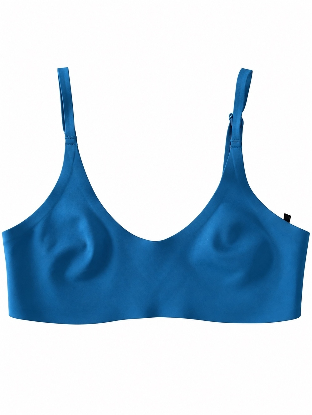 Free People Intimately Blue Seamless Bralette Wireless Adjustable Straps